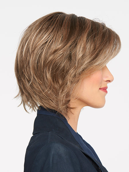 Ahead Of The Curve : Lace Front Mono Top Synthetic Wig