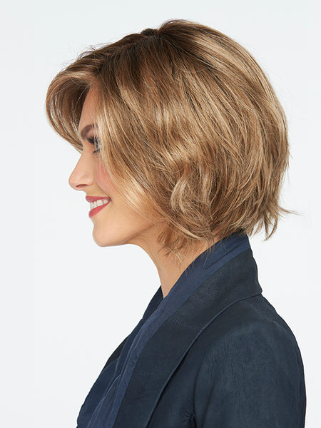 Ahead Of The Curve : Lace Front Mono Top Synthetic Wig