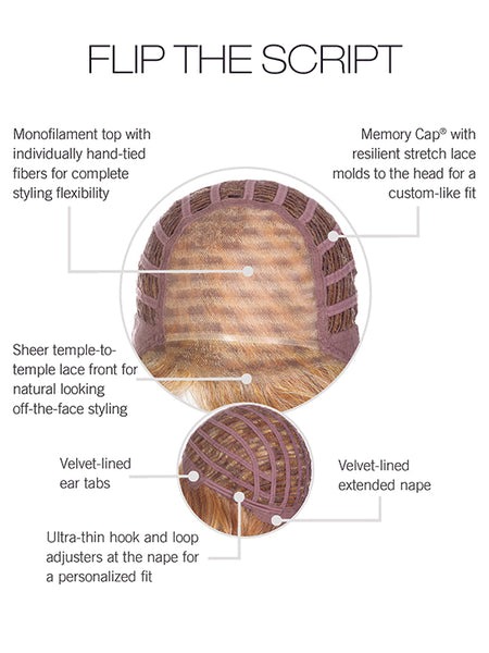 Flip The Script : Synthetic Wig