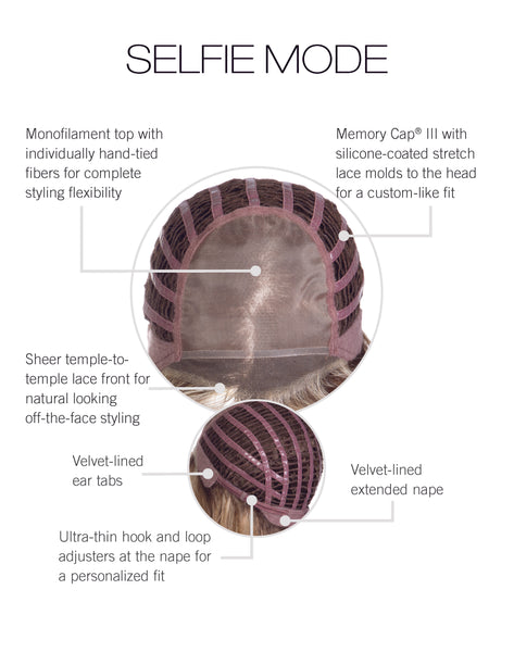 Selfie Mode: Lace Front Synthetic Wig