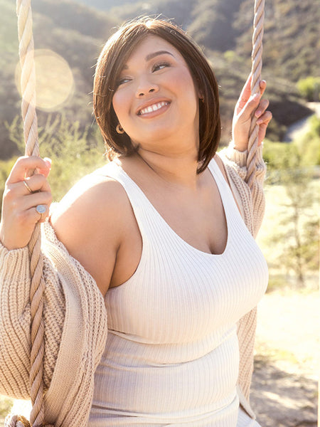 Sybil: Lace Front Synthetic wig