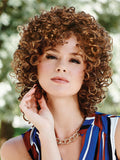 Curl Appeal : Lace Front Synthetic wig