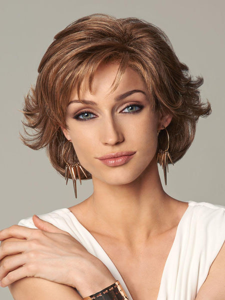 Everyday Elegant : Lace Front Mono Part Synthetic wig