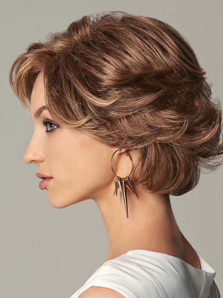 Everyday Elegant : Lace Front Mono Part Synthetic wig