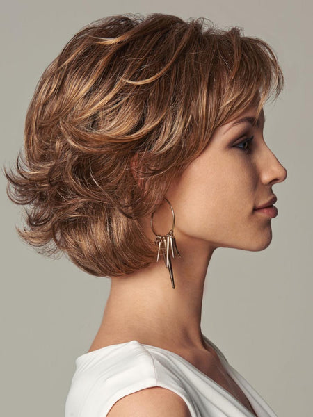 Everyday Elegant : Lace Front Mono Part Synthetic wig