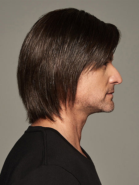 Sharp : Human Hair/ Synthetic Blend Wig