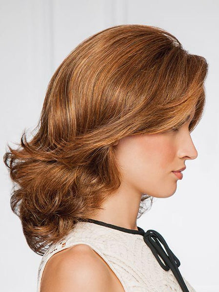 Socialite : Lace Front Mono Part Synthetic Wig