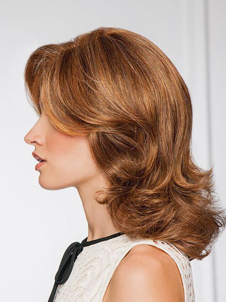 Socialite : Lace Front Mono Part Synthetic Wig