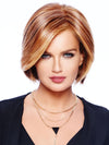 Straight Up With A Twist : HF Lace Front Mono Top Synthetic Wig